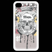 Coque iPhone 4 / iPhone 4S Tête de Mort Skull King