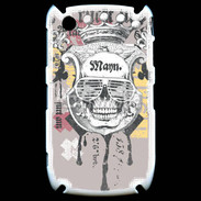 Coque Blackberry 8520 Tête de Mort Skull King