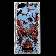 Coque Sony Xperia M Tête de Mort Traficant