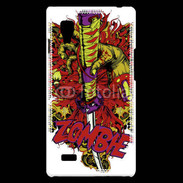 Coque LG Optimus L9 Tête de Mort Zombie 35