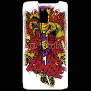 Coque LG P990 Tête de Mort Zombie 35