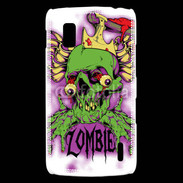 Coque LG Nexus 4 Tête de Mort Zombie 45