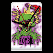 Pendule de bureau Tête de Mort Zombie 45