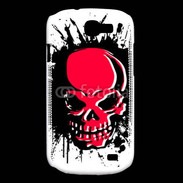 Coque Samsung Galaxy Express Tête de Mort en Rouge et Noir