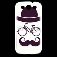 Coque Samsung Galaxy S3 Moustache vélo 10