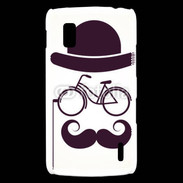 Coque LG Nexus 4 Moustache vélo 10