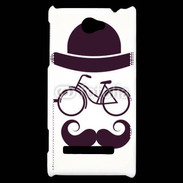 Coque HTC Windows Phone 8S Moustache vélo 10