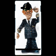 Coque Sony Xperia U Commandant de bord 4
