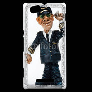Coque Sony Xperia M Commandant de bord 4