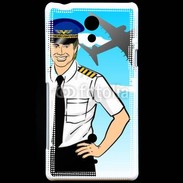 Coque Sony Xperia T Commandant de bord 5
