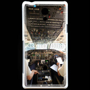 Coque Sony Xperia T Commandant de bord 6