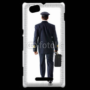 Coque Sony Xperia M Commandant de bord 7