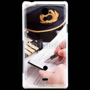 Coque Sony Xperia T Commandant de bord 11