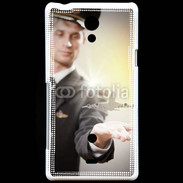 Coque Sony Xperia T Commandant de bord 14