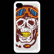 Coque iPhone 4 / iPhone 4S Tête de mort pilote