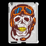 Coque iPad 2/3 Tête de mort pilote