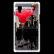 Coque LG Optimus L9 Margarita fraise