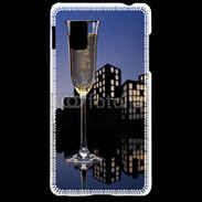 Coque LG Optimus G Coupe de champagne