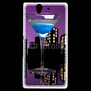 Coque Sony Xperia Z Blue martini