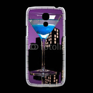 Coque Samsung Galaxy S4mini Blue martini