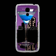 Coque Samsung Galaxy S4mini Blue martini