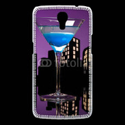 Coque Samsung Galaxy Mega Blue martini