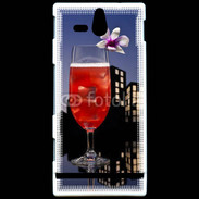 Coque Sony Xperia U Singapore sling cocktail