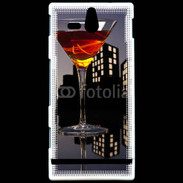 Coque Sony Xperia U Metropolis Manhattan cocktail