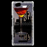 Coque Sony Xperia M Metropolis Manhattan cocktail