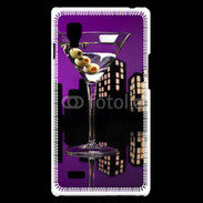 Coque LG Optimus L9 Vodka martini olives