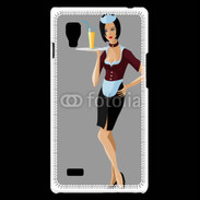 Coque LG Optimus L9 Serveuse