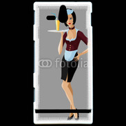 Coque Sony Xperia U Serveuse