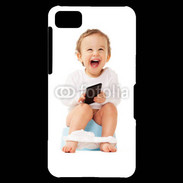 Coque Blackberry Z10 Bébé accro au mobile