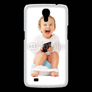 Coque Samsung Galaxy Mega Bébé accro au mobile