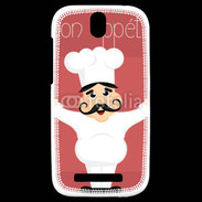 Coque HTC One SV Chef cuisinier