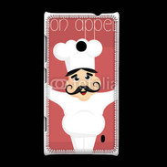 Coque Nokia Lumia 520 Chef cuisinier