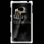 Coque Nokia Lumia 720 Fashion en noir et or