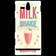 Coque Sony Xperia U Vintage Milk Shake