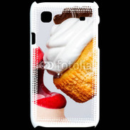 Coque Samsung Galaxy S Bouche gourmande