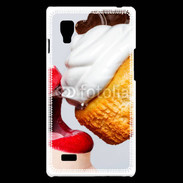 Coque LG Optimus L9 Bouche gourmande