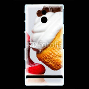 Coque Sony Xperia P Bouche gourmande