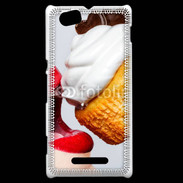 Coque Sony Xperia M Bouche gourmande