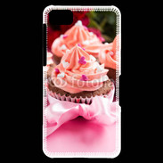 Coque Blackberry Z10 Cupcake et ruban rose