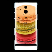 Coque Sony Xperia P Trio de macarons