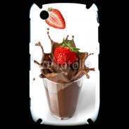 Coque Blackberry 8520 Fraise et chocolat