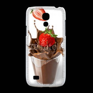 Coque Samsung Galaxy S4mini Fraise et chocolat