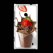 Coque Nokia Lumia 520 Fraise et chocolat