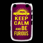 Coque Blackberry Curve 9320 Keep Calm and Be Furious Rose