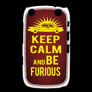 Coque Blackberry Curve 9320 Keep Calm and Be Furious Rouge