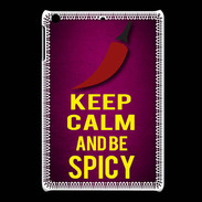 Coque iPadMini Keep Calm and Be Spicy Rose